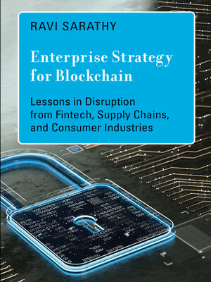 cover image of Enterprise Strategy for Blockchain